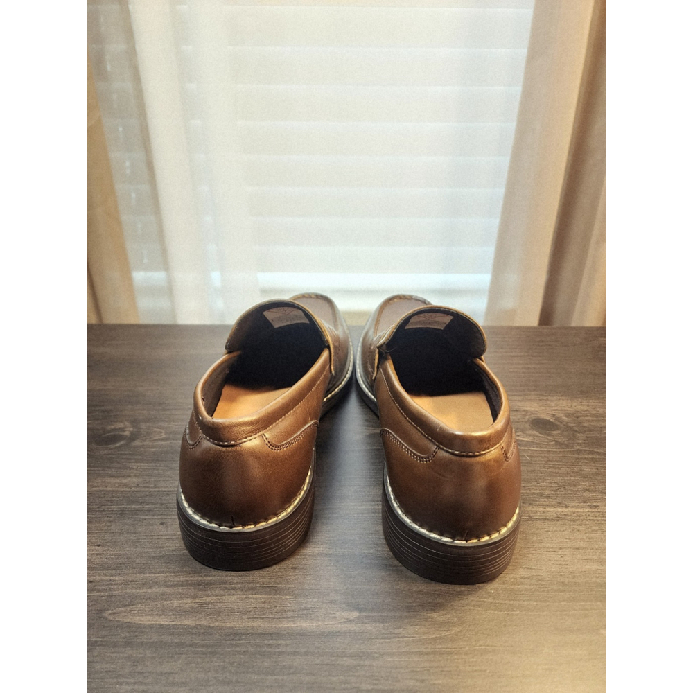 Guess MEN Tranton Moc Toe Slip On Penny Loafers Moccasins Shoes 8 M Brown - Picture 6 of 11